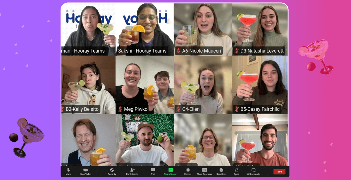Virtual Cocktail Class – Cheers to Team Building!
