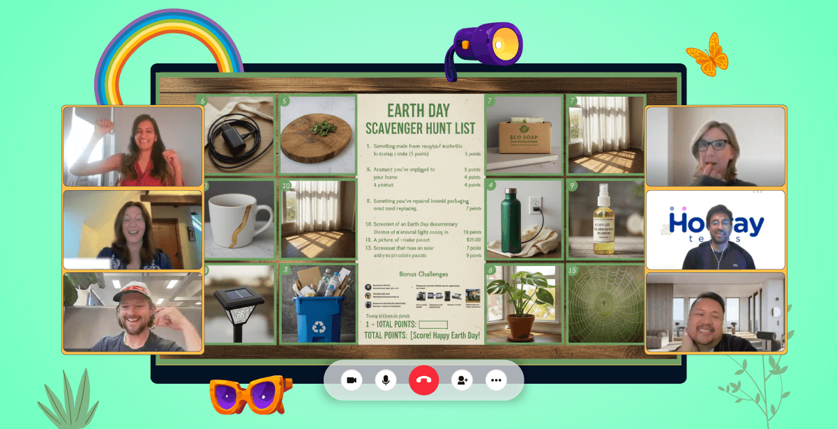 Virtual Earth Day Scavenger Hunt – Un’earth’ the Clues!