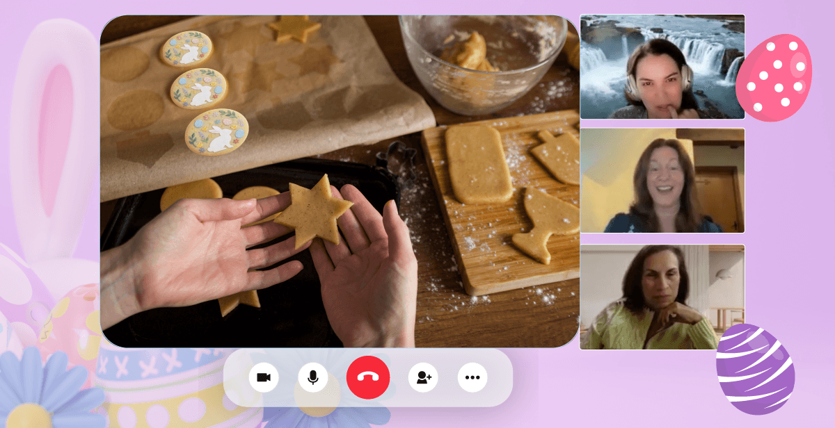 Virtual Easter Cookie Decorating