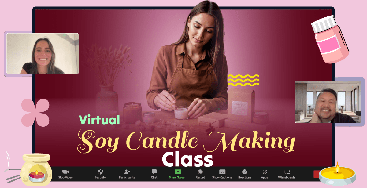 Virtual Soy Candle Making Class