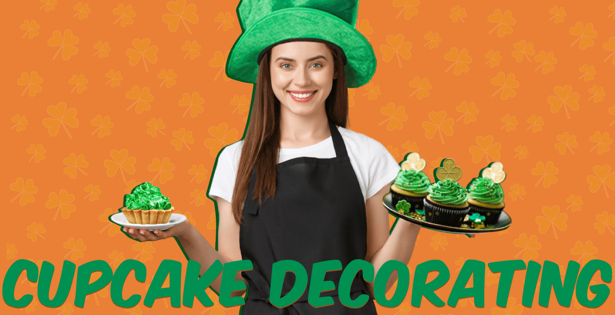 Virtual St. Patrick’s Cupcake Decorating Class