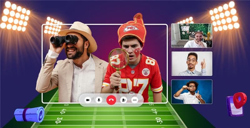 Virtual Super Bowl Scavenger Hunt