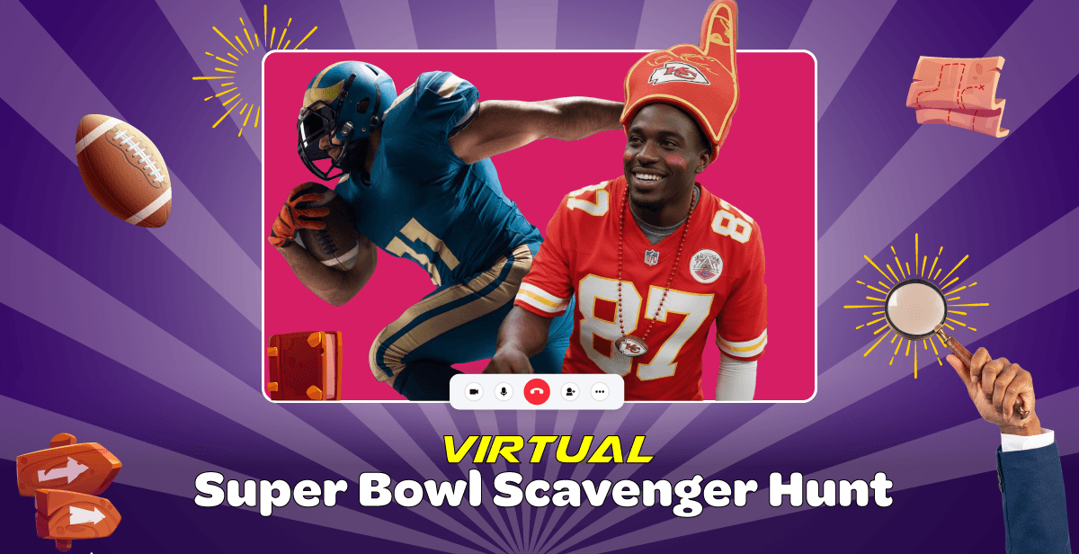 Virtual Super Bowl Scavenger Hunt