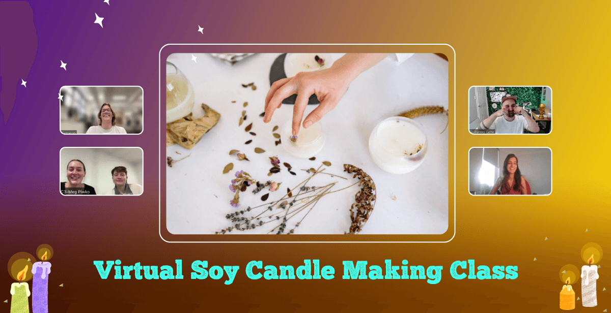 Virtual Soy Candle Making Class