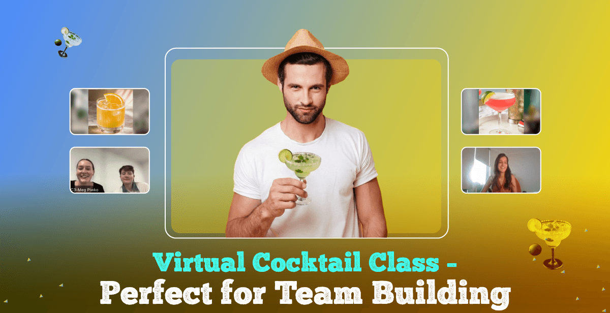 Virtual Cocktail Class – Cheers to Team Building!