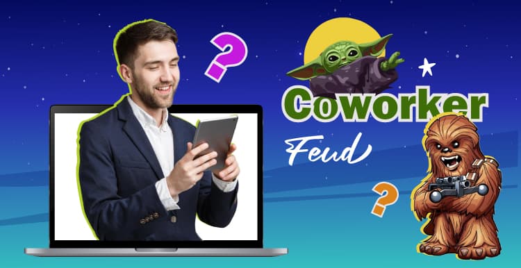 Virtual Star Wars Coworker Feud – Guess Like Yoda!