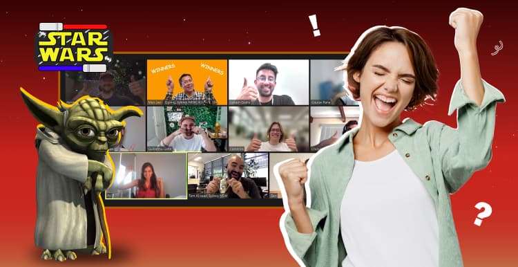 Virtual Star Wars Coworker Feud – Guess Like Yoda!