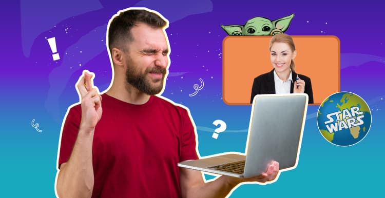 Virtual Star Wars Coworker Feud – Guess Like Yoda!