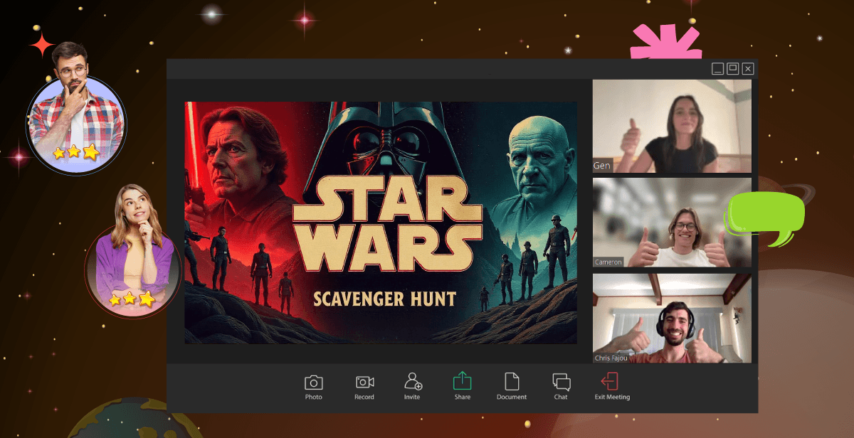 Virtual Star Wars Scavenger Hunt – A Galactic Quest