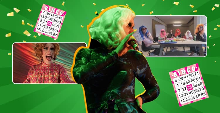 Virtual Drag Queen Bingo with Messy Margaret