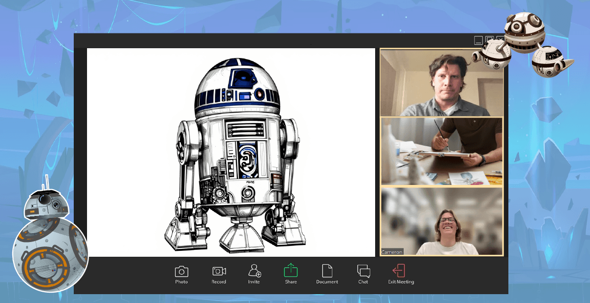 Virtual Star Wars Build-a-Droid – AI Powered!