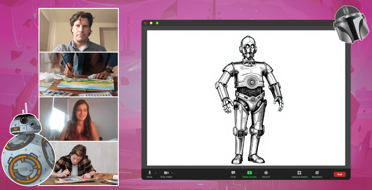 Virtual Star Wars Build-a-Droid – AI Powered!