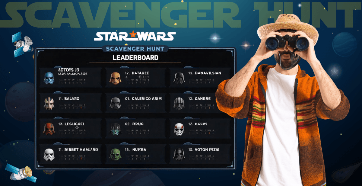 Virtual Star Wars Scavenger Hunt – A Galactic Quest