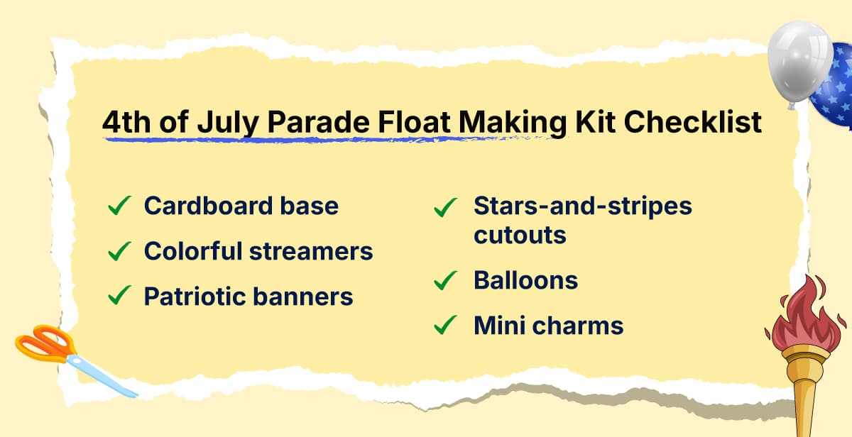 Virtual 4th of July: Build Your Parade Float