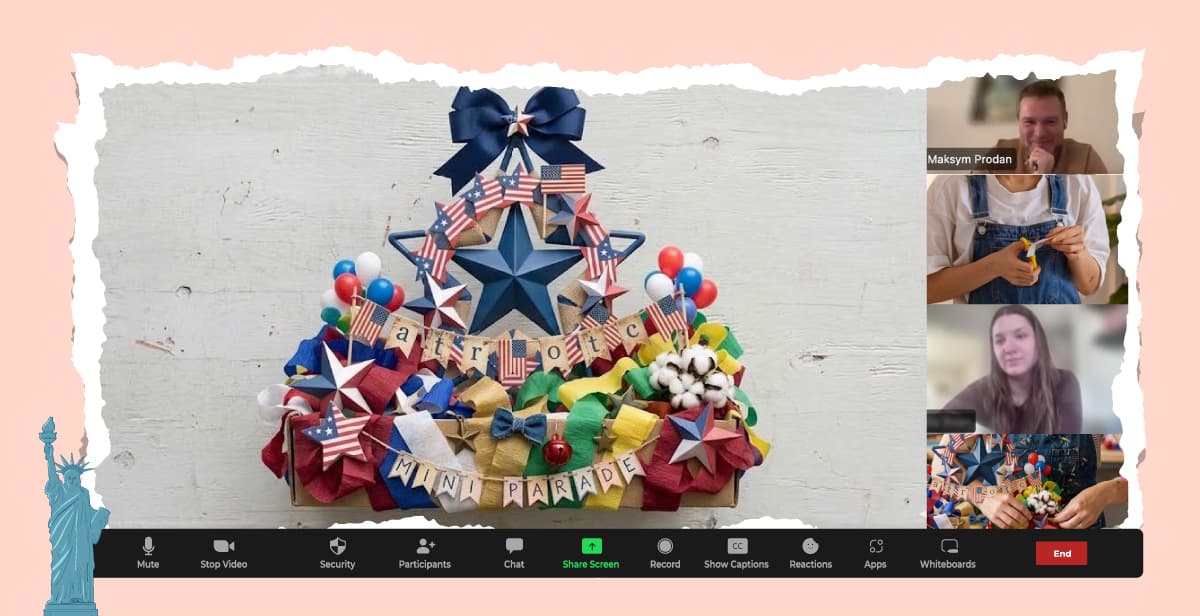 Virtual 4th of July: Build Your Parade Float