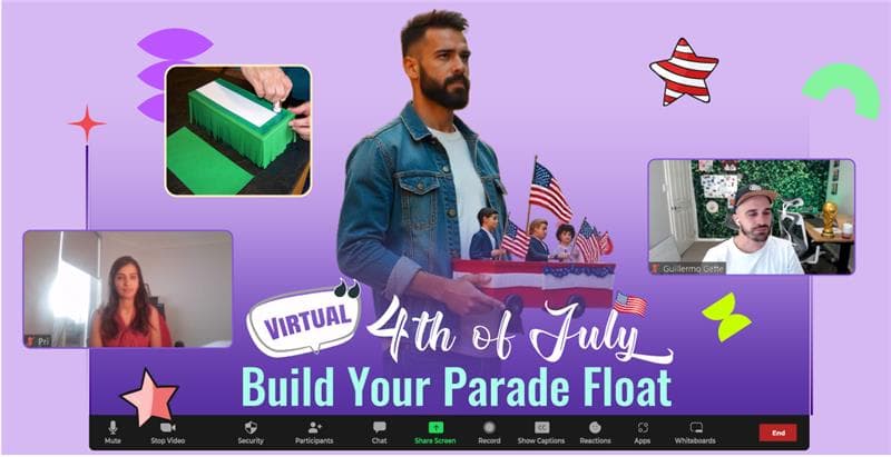 Virtual 4th of July: Build Your Parade Float