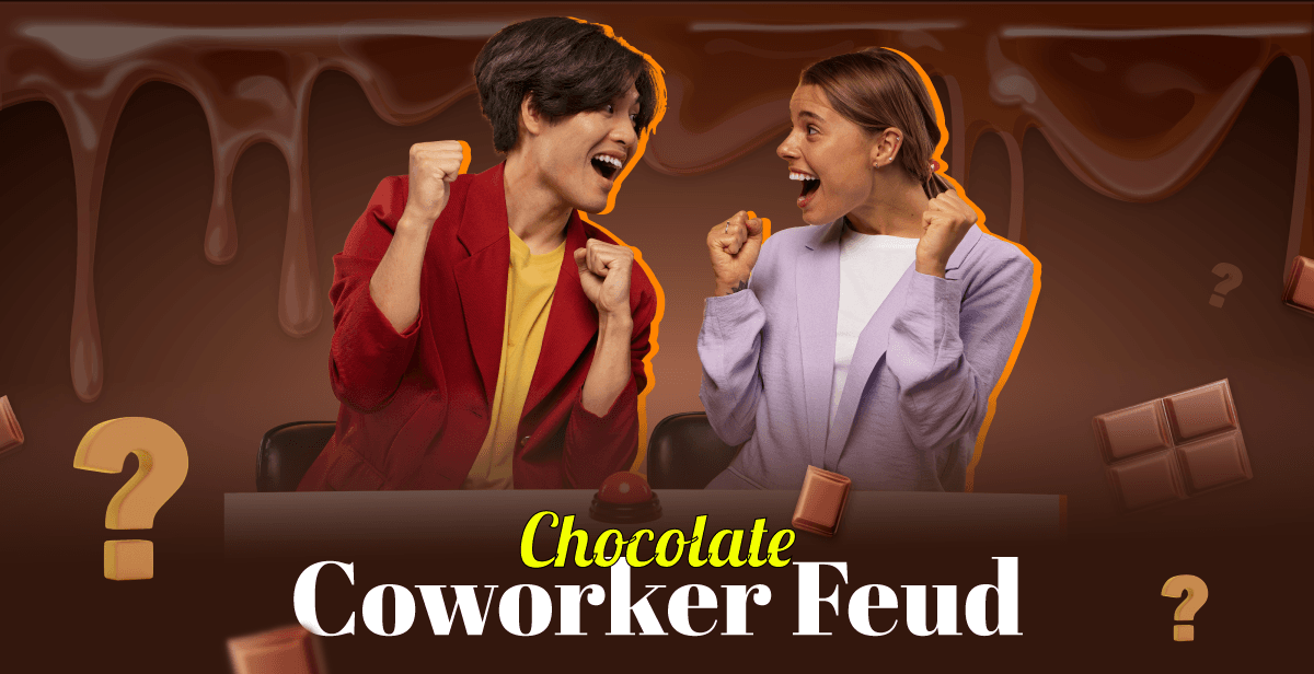 Virtual Chocolate Coworker Feud: Top the Cocoa Consensus!
