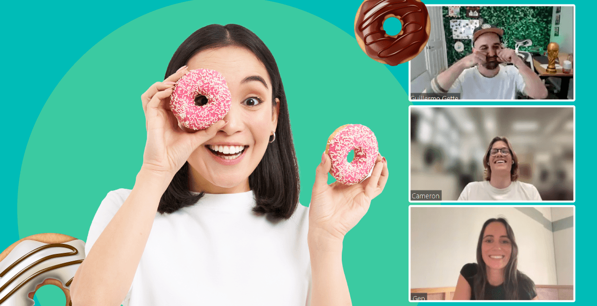 Virtual “Donut You Know Me?” Icebreaker Game