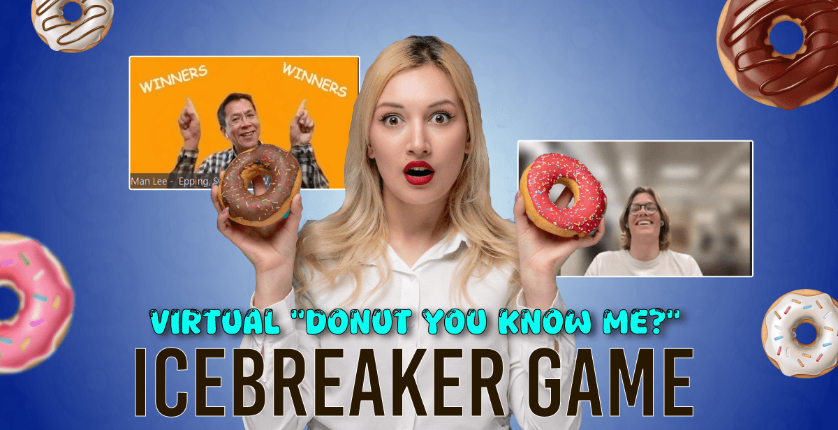 Virtual “Donut You Know Me?” Icebreaker Game