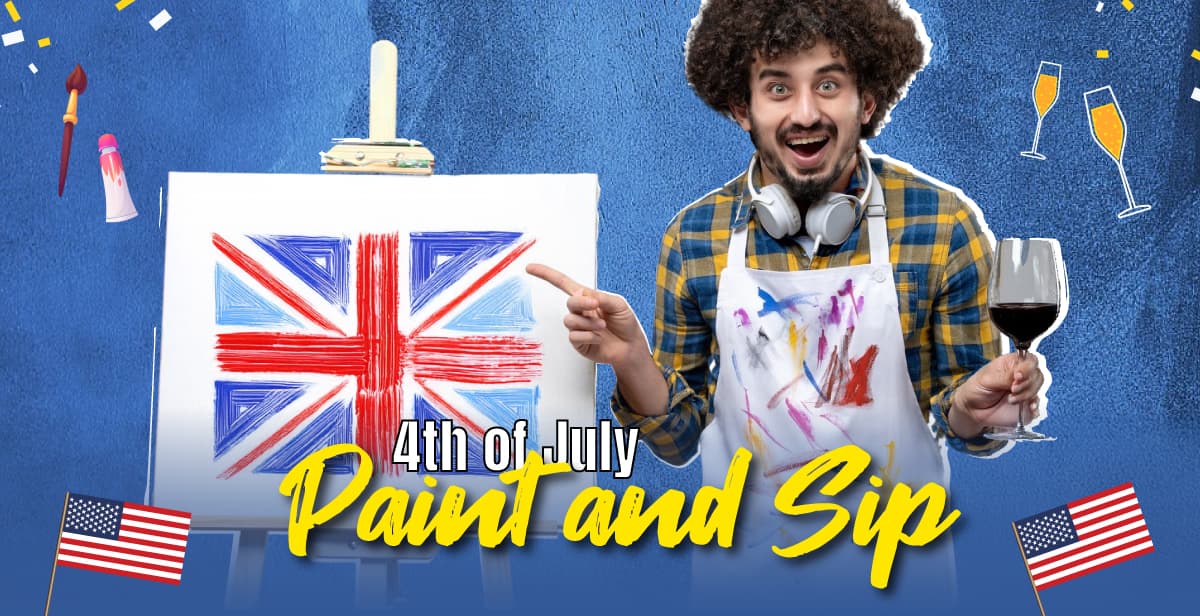 Virtual 4th of July Paint and Sip