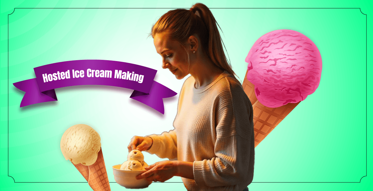 Hosted Ice Cream Making