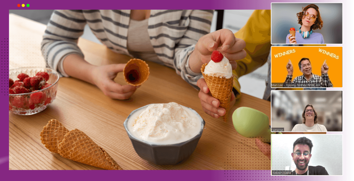 Hosted Ice Cream Making