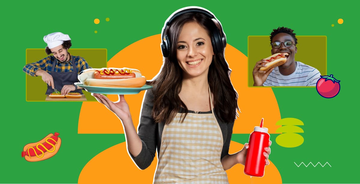 Virtual Make Your Own Hot Dog