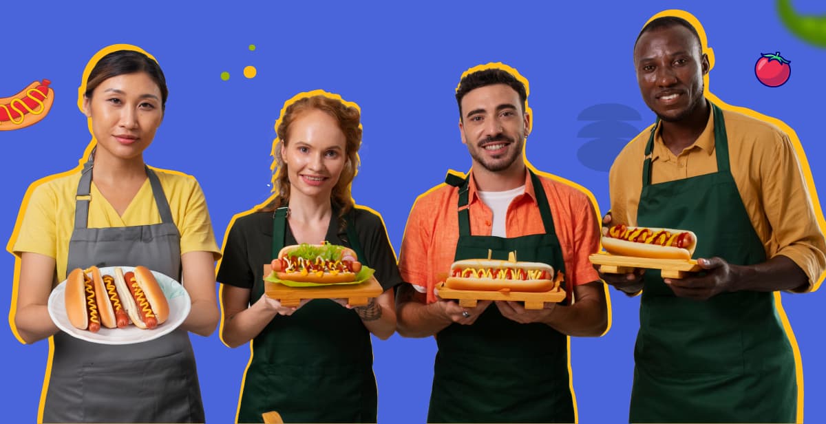 Virtual Make Your Own Hot Dog