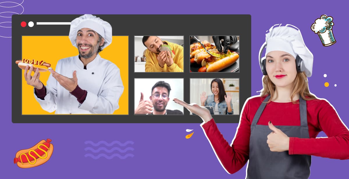 Virtual Make Your Own Hot Dog