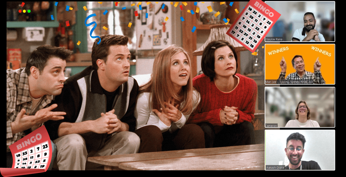 Virtual F.R.I.E.N.D.S Bingo Bash