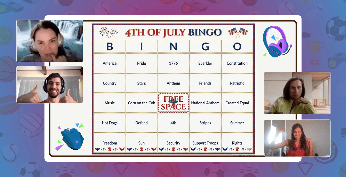 Virtual 4th of July Mini Game Olympics