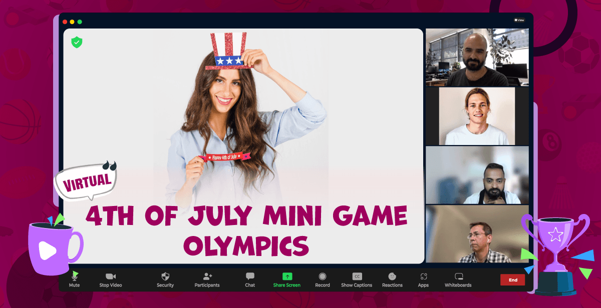 Virtual 4th of July Mini Game Olympics