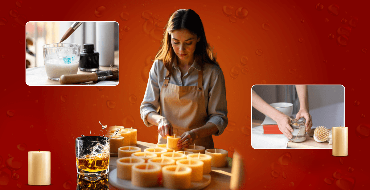 Virtual Bourbon Candle Making