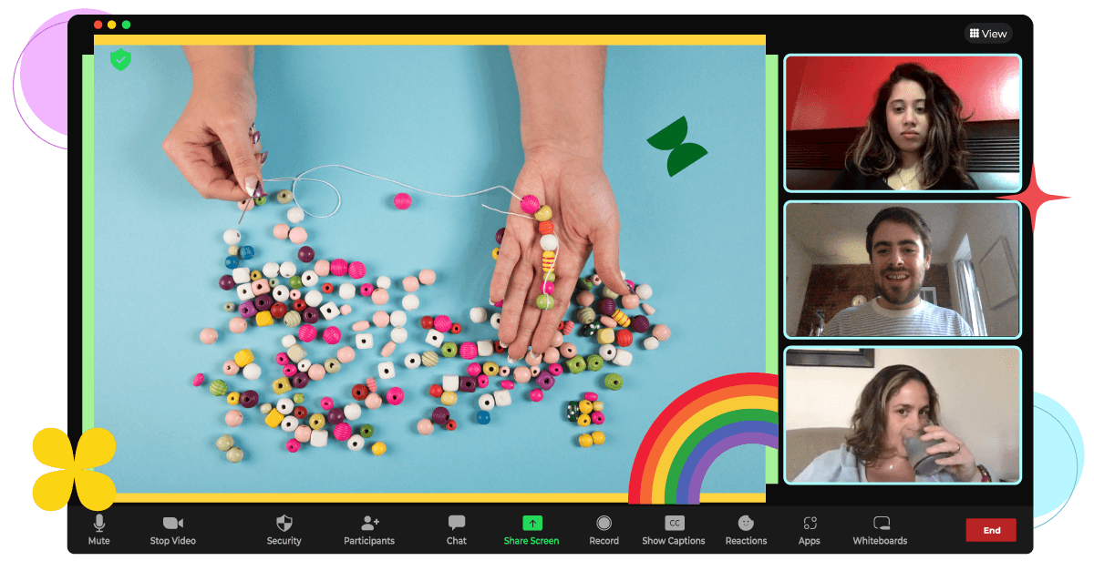 Virtual Pride Beaded Bracelet Making – ‘Be-You’tifully Crafted!