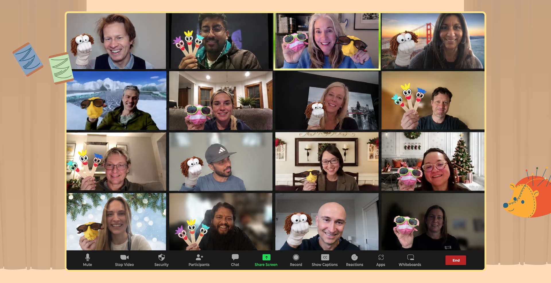 BYO Virtual Puppet Making & Improv