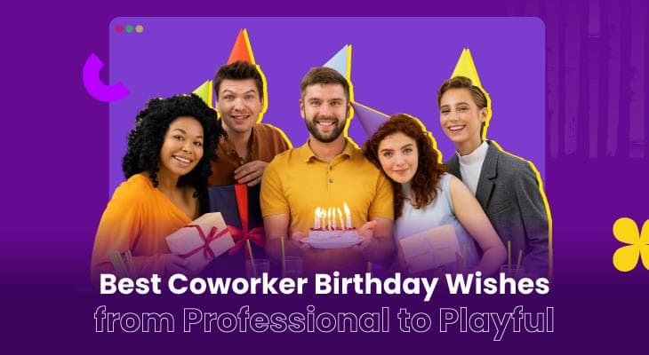 100+ Best Coworker Birthday Wishes from Professional to Playful