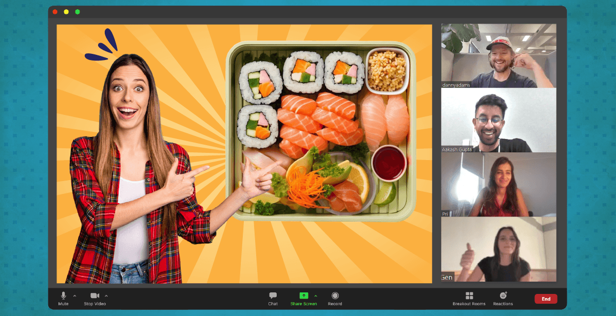 Virtual Japanese Bento Box Making – Layer and Lunch