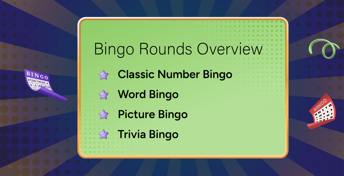 Virtual Intern Bingo