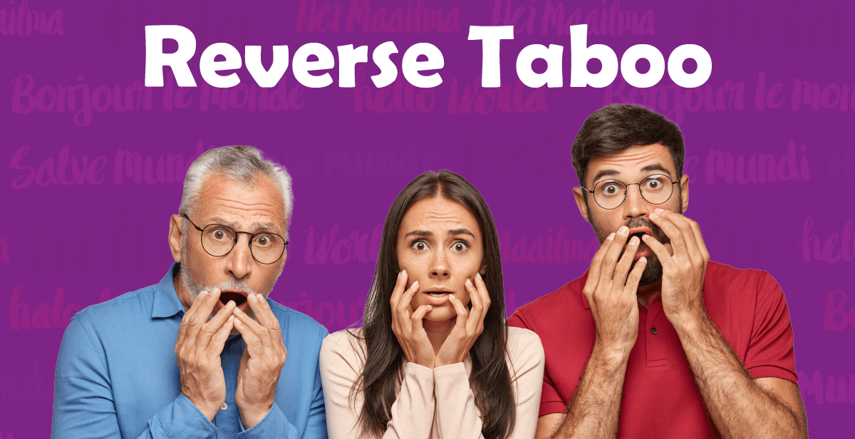 Virtual Reverse Taboo: ‘Say It!’