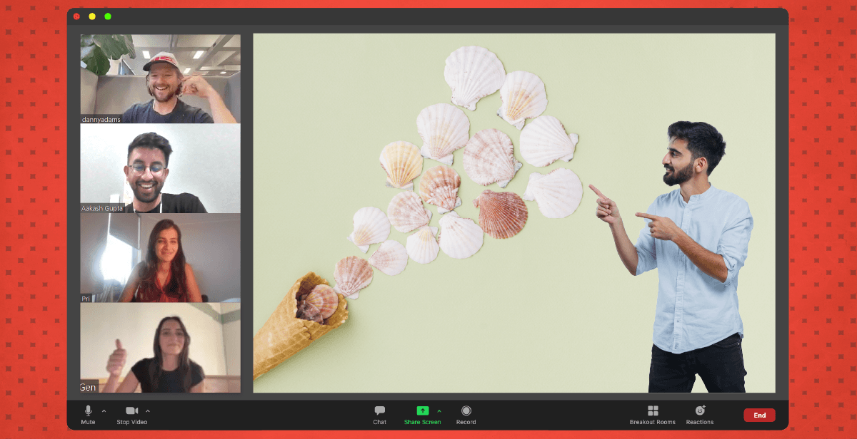 Virtual Seashell Wall Decor Art
