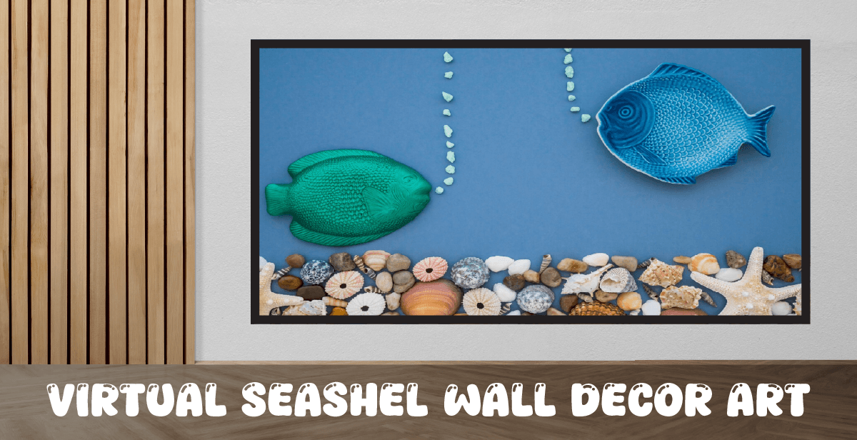 Virtual Seashell Wall Decor Art