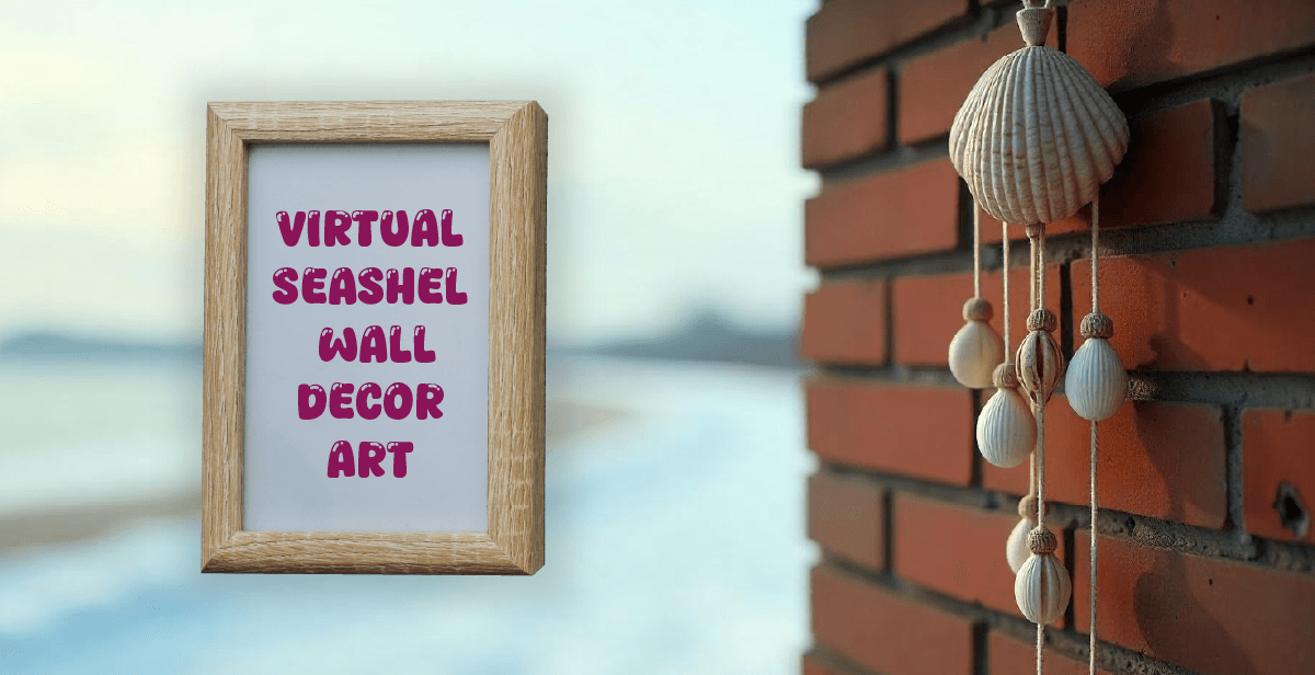 Virtual Seashell Wall Decor Art