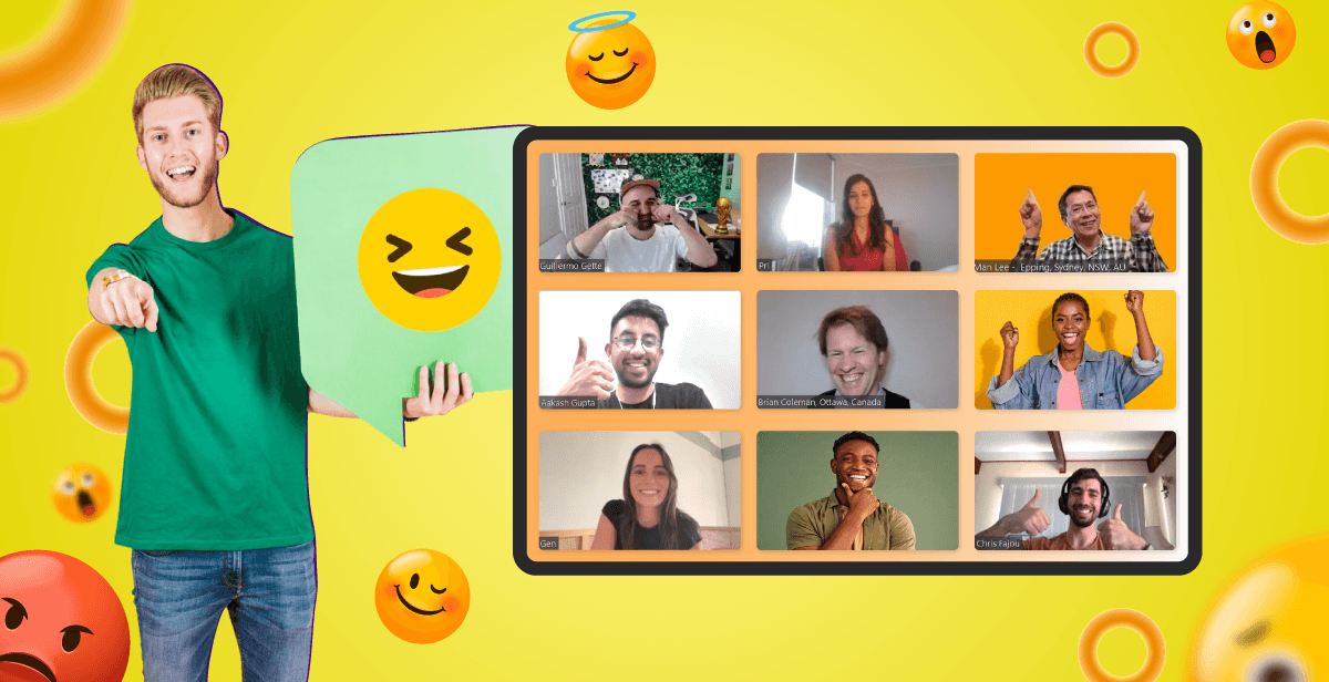 Virtual Emoji Taboo: Say it Without Using a Word!