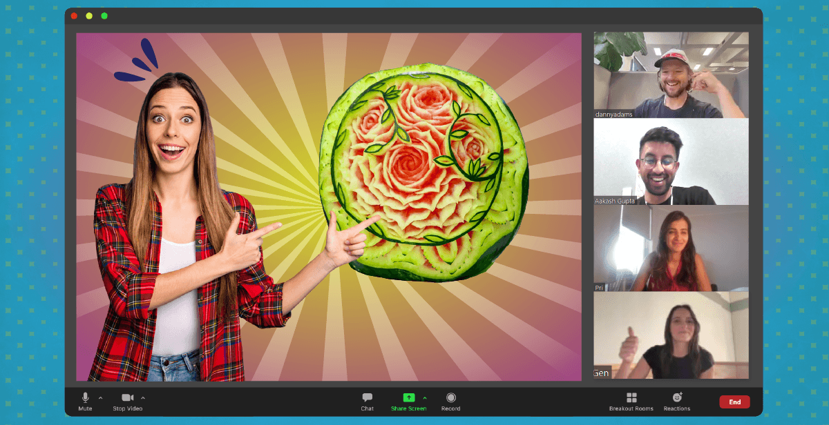 Virtual Fruit Carving: Slice & Style