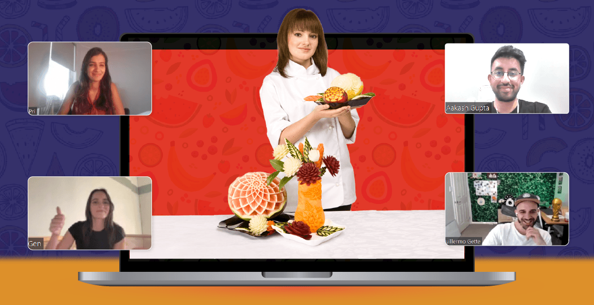 Virtual Fruit Carving: Slice & Style