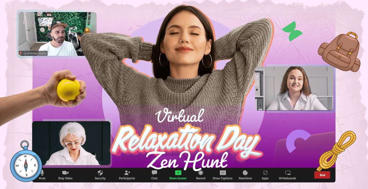 Virtual Relaxation Day Zen Hunt