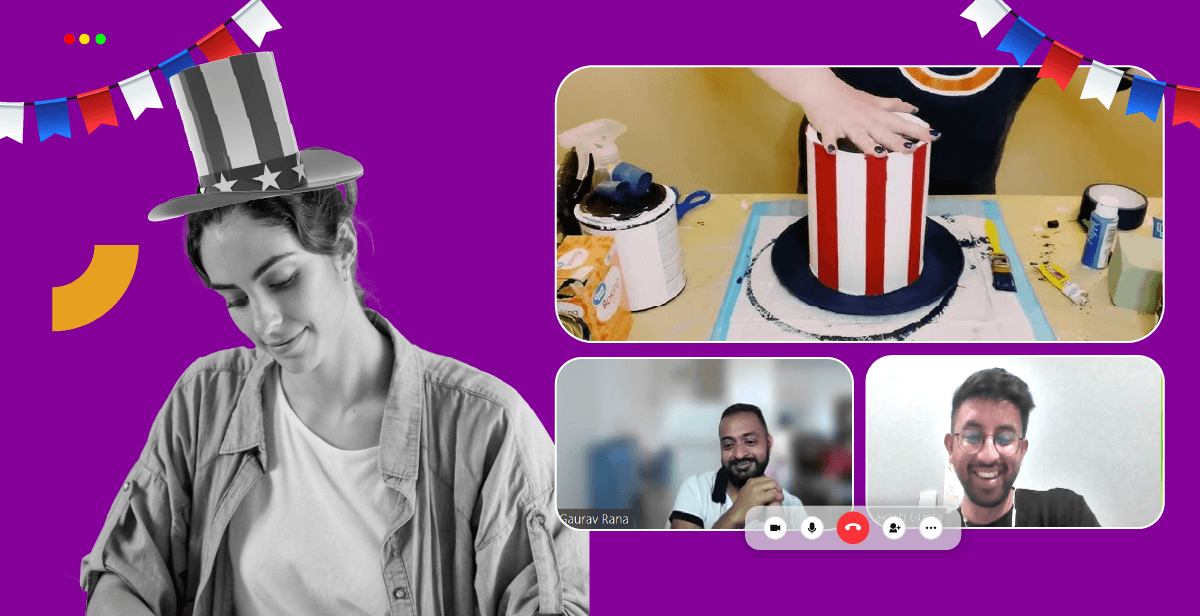 Virtual Uncle Sam Top Hat Making