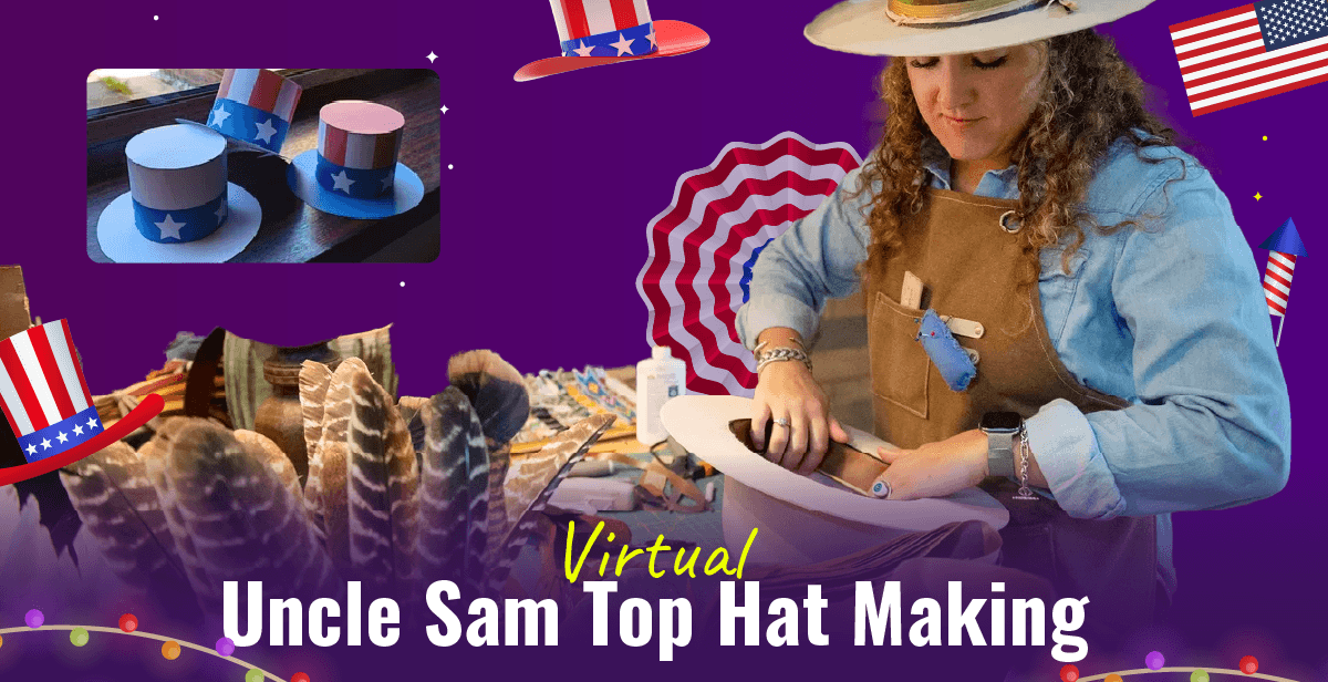 Virtual Uncle Sam Top Hat Making