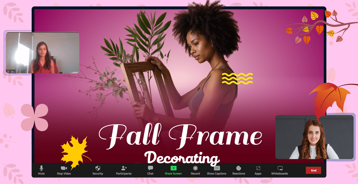Virtual Fall Frame Art