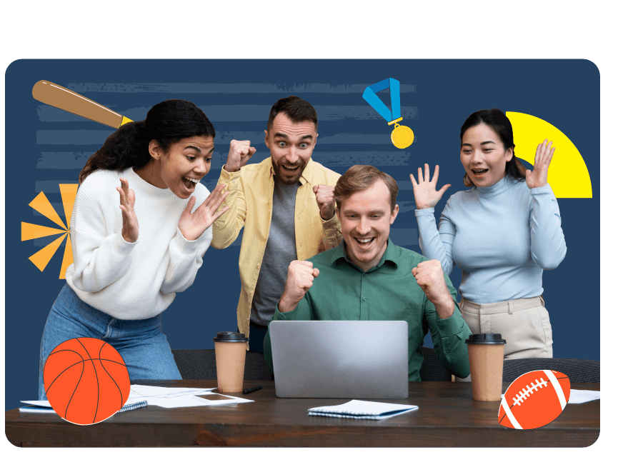 Hosted Virtual Office Olympics Events for Teams